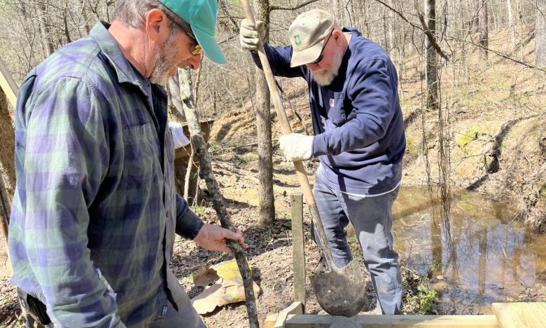 A Year to Volunteer at Cane Creek State Park.